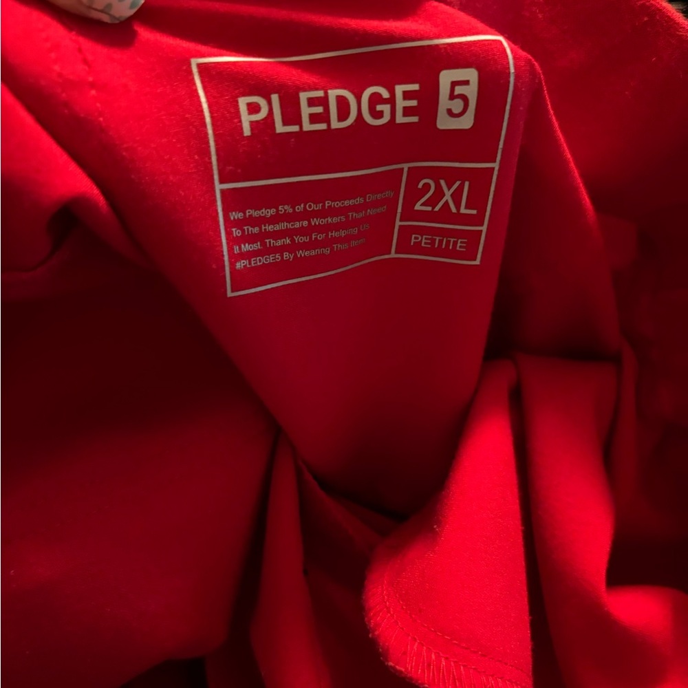 Red Pledge 5 Petite 2XL Scrub Bottoms